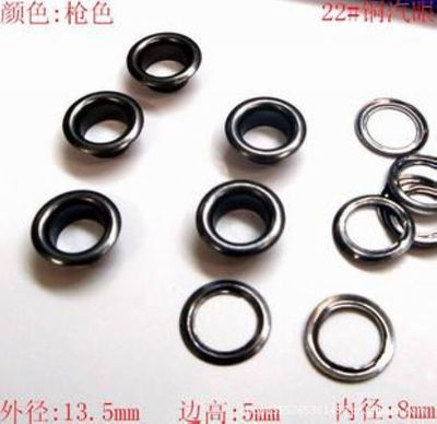 品質與色彩的交融 義烏珍博服裝輔料，專業批發金屬彩色雞眼